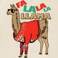 thumbnail image 2 of CafePress - Fa La La Llama Tote Bag - Unisex Canvas Tote Bag, Beige, 1-Piece, 2 of 7