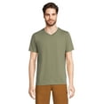thumbnail image 2 of George Men's V-Neck Tees with Short Sleeves, 3-Pack, 2 of 5