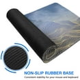 thumbnail image 6 of "Black Desk Mat: XL Gaming Mouse Pad with Non-Slip Rubber Base - Waterproof, Durable with Stitched Edges, Perfect for Gamers, 31.5x11.8inch", 6 of 7