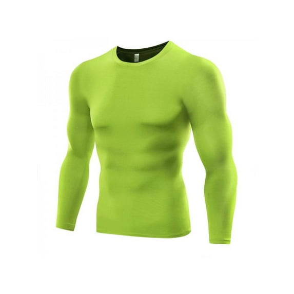 New Men Sport Shirt Long Sleeve Quick Dry Men's Running T-shirts Gym Clothing Fitness Top Mens Soccer Jersey Hot