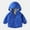 Blue, variant on URMAGIC Toddler Boys Girls Waterproof Hooded Jackets Cotton Lined Rain Jackets 3-4 Years