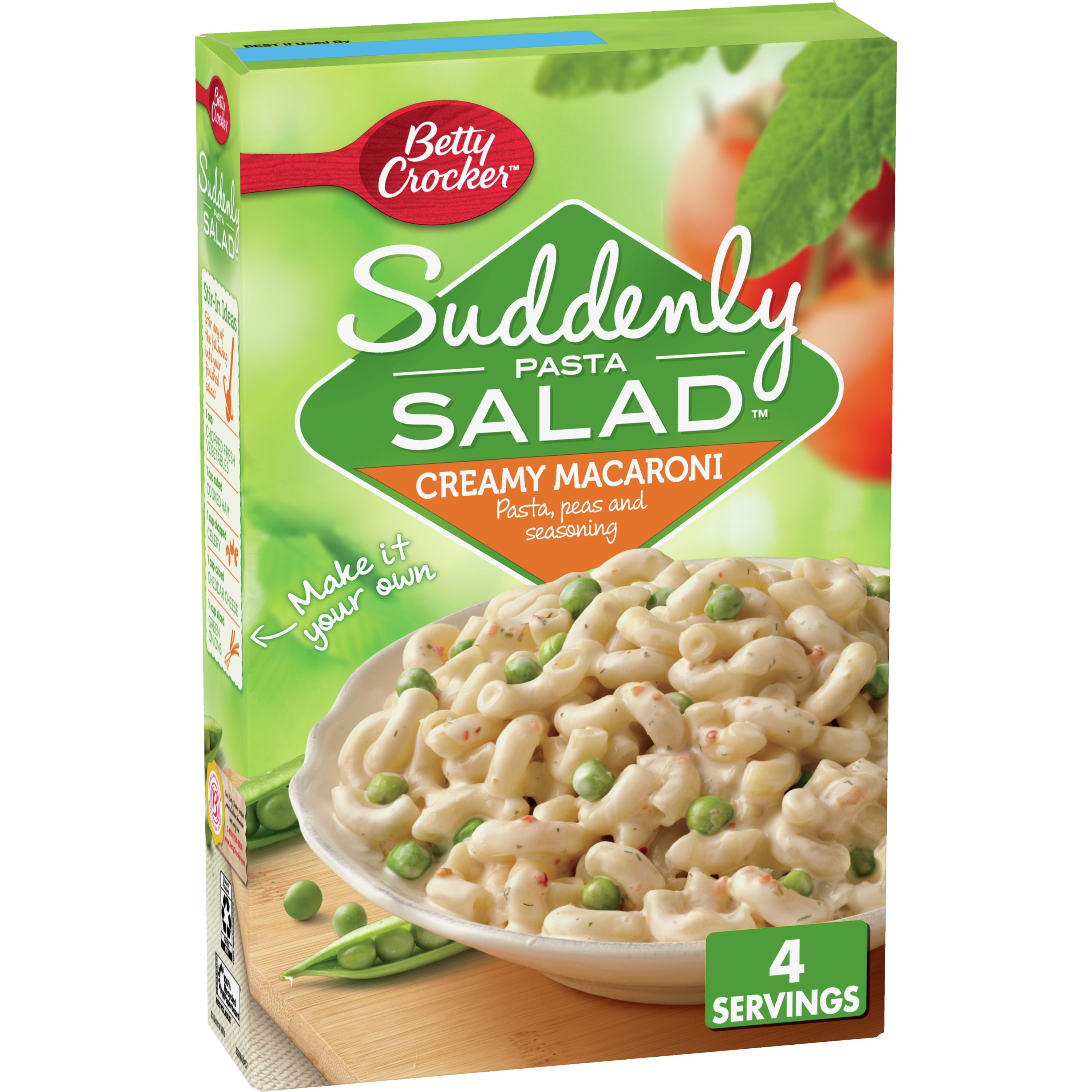Betty Crocker Suddenly Creamy Macaroni Pasta Salad Mix, 6.5 oz