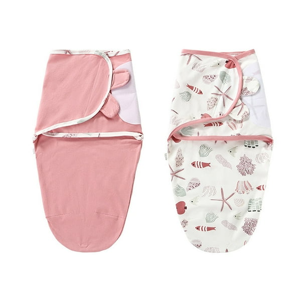 Mantas 2 uds. Manta envolvente para bebé recién nacido, manta de muselina transpirable para bebé, manta de recepción agradable para la piel para bebés de 0 a 3 meses, talla S Abody Mantas