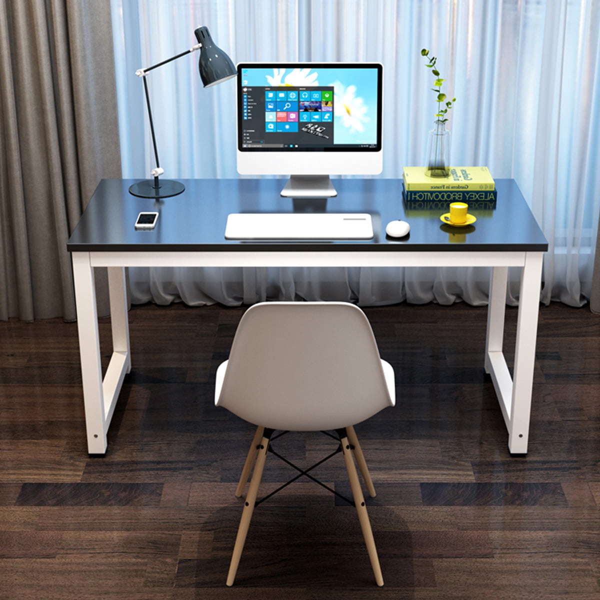 Details about   NEW Computer Desk PC Laptop Table Wood Workstation Study Home Office Furniture 