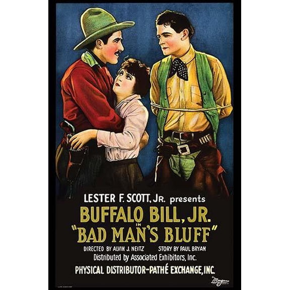 Bad Man's Bluff-Fine art canvas print (20" x 30")