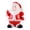 A1#Red,1.18X0.82", variant on Mini Christmas Figurines, Santa Resin Figurine, Small Santa Claus Ornament, Tiny Santa Statue, Seasonal Santa Sculpture, Indoor Home Tabletop Display Decor, Christmas Decorations for Winter Hloliday