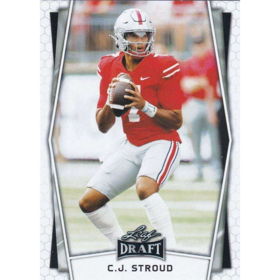 NFL 2022 Leaf Draft Football C.J. Stroud Trading Card B-2
