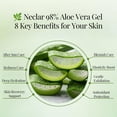 thumbnail image 3 of Aloe Vera Gel Neclar 98% for Sunburn Relief 1000mL, 3 of 8