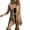 Khaki, variant on Yigetop Women's Fringe Jacket Sleeveless Western Vest 60S 70S Vintage Style Lightweight Casual Outerwear for Everyday Wear Black L