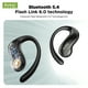 thumbnail image 4 of Auriculares Inalámbricos Auriculares con Traducción Por IA Auriculares Bluetooth Abiertos Sonido Estéreo de Alta Definición Resistentes Al Agua, NE 19 Negros, 4 of 6