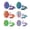 Multicolor, variant on 2PCS 3D Printed Dragon Eggs with Dragon Inside, Easter Basket Stuffers Mini Mystery Crystal Egg Fidget Toy for Desktop Decoration