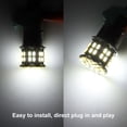 thumbnail image 6 of 4x 1157 BAY15D 50-SMD LED Tail Stop Brake Light Bulbs Super Bright 6000K White, 6 of 7