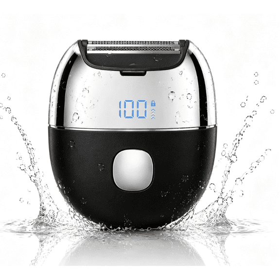 Electric Shaver for Women,Rechargeable Mini Electric Razor ,professional-grade power,4-speeds,sleek and slim ,black