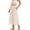 #04 Khaki 【Mix & Match: Stock Up on Your Favorite Colors】, variant on Women's Striped Soft Fabric Wide Leg Pants, Elastic Waist Loose Fit Culottes with Functional Pockets, Mid Waisted Flowy Palazzo Pants for Casual Daily Wear, Beach | TruBelle,Black S