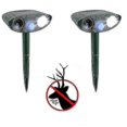 thumbnail image 1 of Ultrasonic Deer Repeller - Pack Of 2 - Solar Powered - Get Rid Of Deer In 48 Hours, 1 of 5