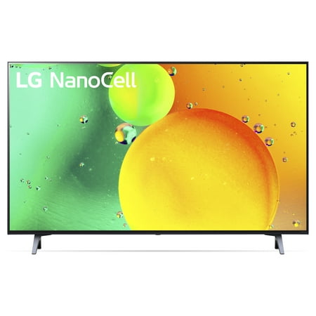 LG 43 inches Class 4K UHD NanoCell Web OS Smart TV with Active HDR 75 Series 43NANO75UQA