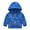 Blue, variant on EnJoCho Baby Girls Clothing Toddler Kids Summer Sunscreen Jackets Rainbow Hooded Outerwear Zipper Coats Trendy Outfits for Kids 4-5 Years