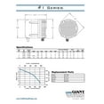 thumbnail image 3 of Little Giant 501003 1 Series 3.4 GPM, 1/150 Hp Submersible Fountain Pump - Silver, 3 of 3