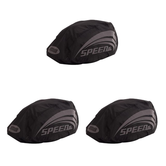 Wosthever Casco de bicicleta cubiertas de lluvia a prueba de polvo a prueba de viento accesorios impermeables bicicleta bicicleta tira Type4 NO4