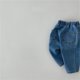 thumbnail image 5 of Odeerbi 3-18 Meses Niños Niñas Jeans Baggy Pantalones de Denim Lindos Cintura Elástica Pantalones de Ropa Exterior Suelta, 5 of 5