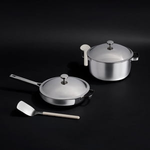 Our Place Titane Pro Cuisinières Duo (6 pièce) Our best-seller pot en titane et le pan Chrome