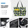 thumbnail image 3 of KdxioFootball for Beach Bag for Women Large Beach Tote Bag Waterproof Sandproof Swim Bag with Zipper Pockets Beach Vacation Travel, 3 of 7