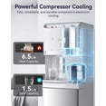 thumbnail image 7 of Nepsam Bottom Load Water Dispenser, 3 Spout Bottom Loading Water Cooler, Hot Cold Room Temp for 5 Gallon Bottles, Aluminium Alloy Vertical Water Cooler for Home Office, ETL certified, 7 of 7