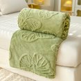thumbnail image 6 of Xuniizn Soft Blankets, Throw Blanket for Couch, Flannel Sherpa Blanket Fleece Blanket for Adults, Cozy, Plush, Thicken, Reversible, Machine Washable, Green, 6 of 10