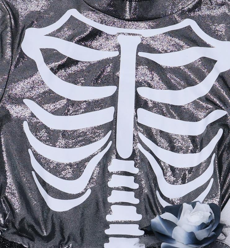 Skelly Bride Costume for Children, Girls, Medium(7/8), by Way to Celebrate