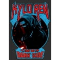 thumbnail image 2 of Men's Star Wars The Force Awakens Kylo Ren Show Dark Side  Graphic Tee Charcoal 2X Large, 2 of 5