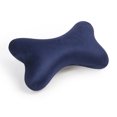 thumbnail image 1 of Cushion Rest Cushion Car Head Rest Bone Shape Car Memory Pillow - Deep Blue, 1 of 2