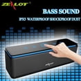 thumbnail image 1 of ZEALOT S7 3D Stereo Wireless Bluetooth Speaker Touch Control Soundbar 26W AUX TF Card Play con micrófono Speravity EL1364-01B, 1 of 2