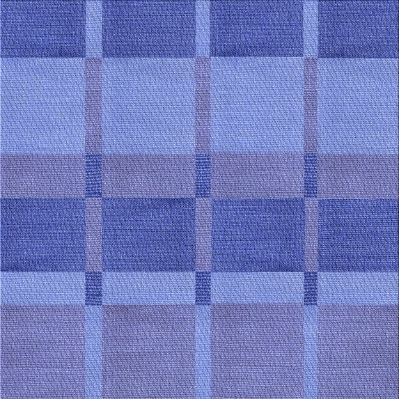 Ahgly Company Machine Washable Indoor Square Transitional Sky Blue Area Rugs, 4' Square