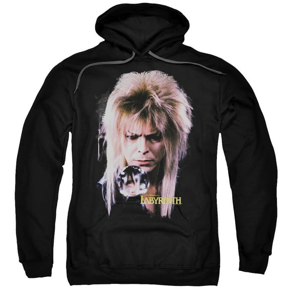 Labyrinth Goblin King Adult Pullover Hoodie Sweatshirt Black