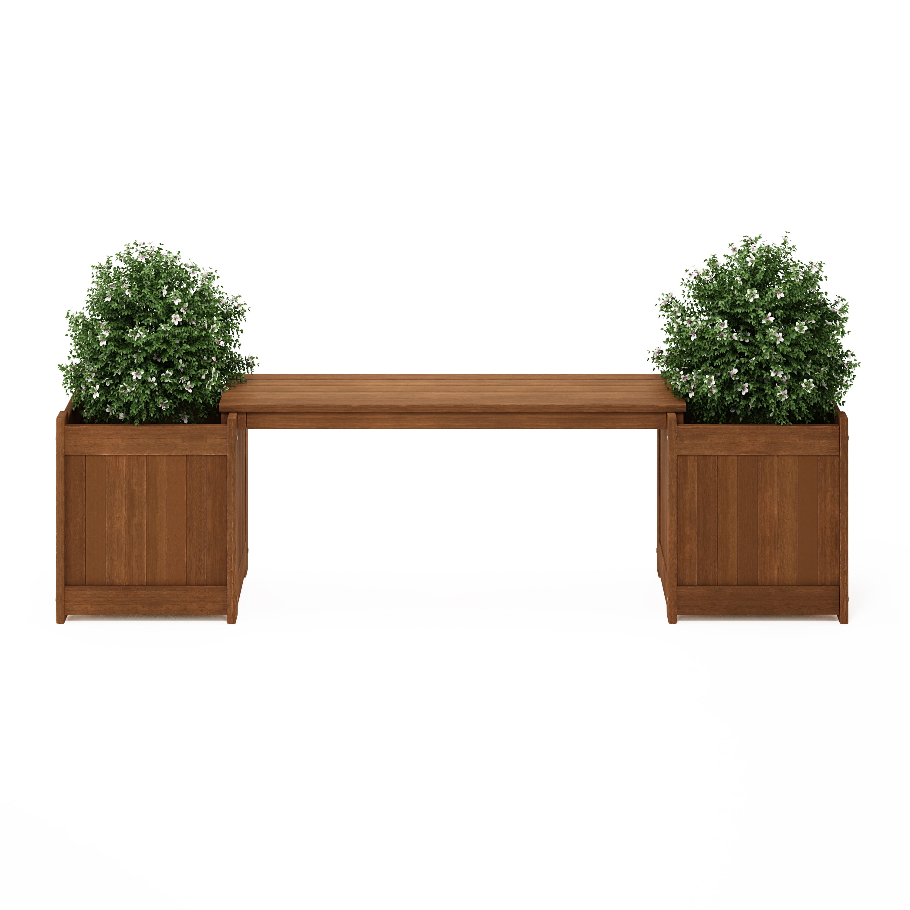 Furinno Tioman Outdoor Series Wooden Garden Planter Box, 11