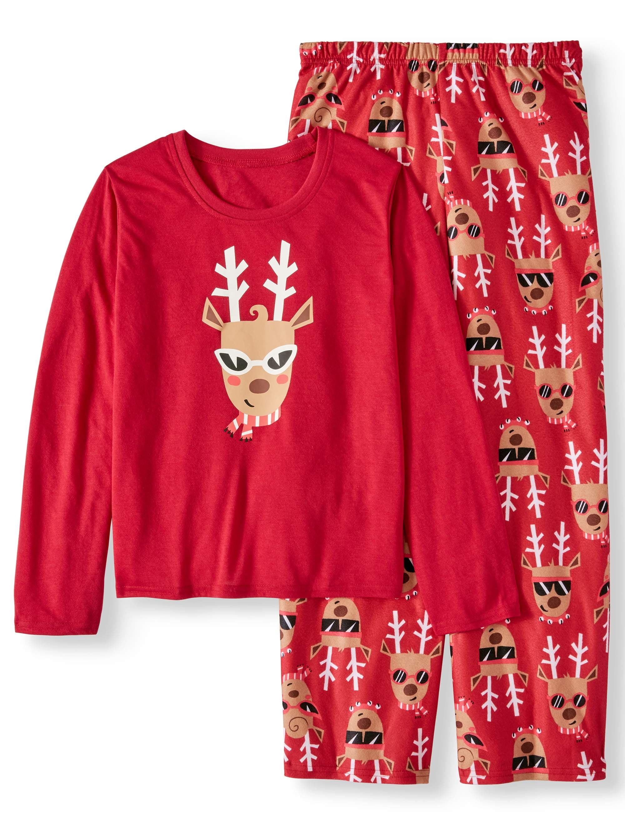 Toast & Jammies Toast & Jammies Holiday family sleep reindeer 2piece