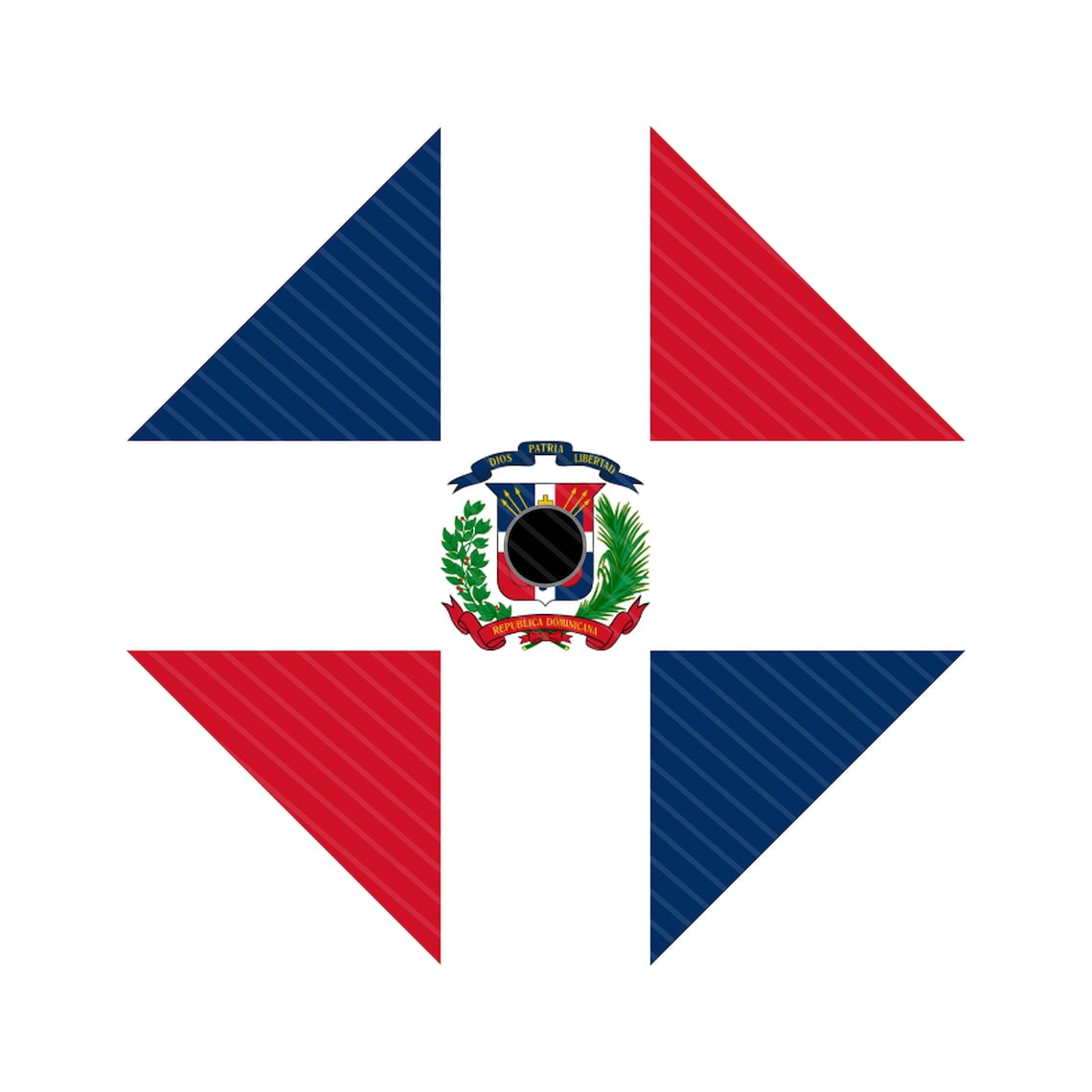 Flag of the Dominican Republic, Raise Your Flag, Graduation Cap Topper Decoration, Graduation Gift