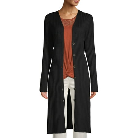 time and tru button front maxi