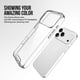 thumbnail image 5 of For iPhone 17 Pro Max Case TPU Frame Clear PC Back Phone Cover, 5 of 5