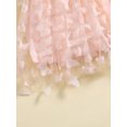 thumbnail image 5 of Bagilaanoe Toddler Baby Girl Party Dress 3D Butterfly Sleeveless A-line Princess Dresses 6M 12M 18M 24M 3T 4T Kids Casual Swing Sundress, 5 of 8