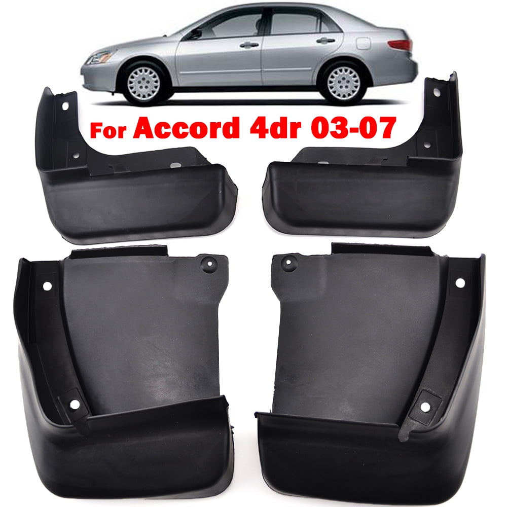 4x Mud Flaps Splash Guards for Honda Accord 2003 2007 Sedan 4
