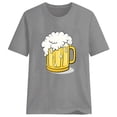 thumbnail image 4 of WREESH Womens Summer Vintage Beer T-Shirts Casual Crewneck Graphic Tees Short Sleeve Slim Fit Pullover Oktoberfest Shirts Gray B, 4 of 4