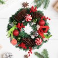 thumbnail image 4 of Corona Puerta Delantera Pino Navidad Artificial Del para Y Ventana, 4 of 9