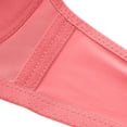 thumbnail image 6 of Meichang Plus Size Bras for Women No Underwire Push Up Bra Racerback Lace T-shirt Bras Full Coverage Breathable Underwear Comfy Supportive Everyday Bras Hot Pink 40C, 6 of 8