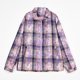 thumbnail image 1 of Blusa y camisa de manga larga con cuello vuelto para hombre, informal, a la moda, con cremallera, color liso, sudadera de manga larga con bolsillo, sudadera de poliéster para hombre, 1 of 4