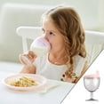 thumbnail image 3 of Personalidad Precioso desayuno Taza Bebé Aprendizaje Beber Agua Botella de lactancia Copa Copa de de 150 Rosa Macarena taza de botella de leche, 3 of 7