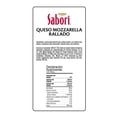 thumbnail image 2 of Queso Sabori mozzarella rallado 227 g, 2 of 4