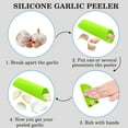 thumbnail image 3 of Stainless Steel Garlic Press  Corn Cob Stripper Tool Mincer  Crusher & Peeler & Brush Set Kitchen Tool Set, 3 of 7