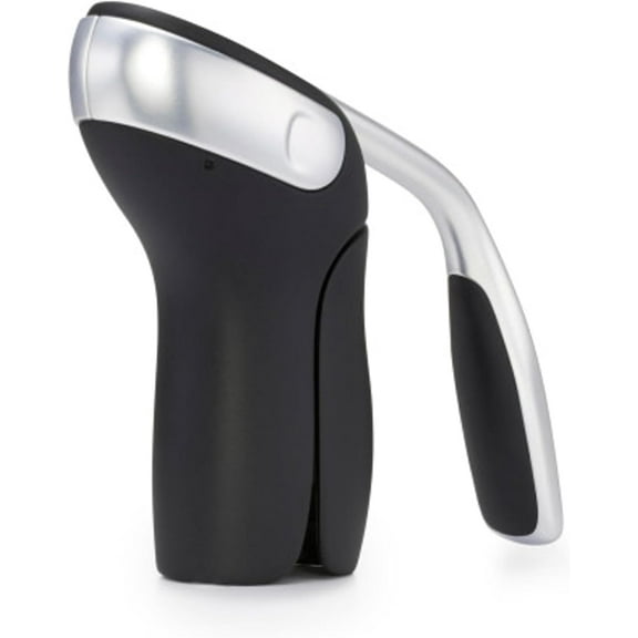 Steel Vertical Lever Corkscrew with Removable Foil Cutter, Wine Opener