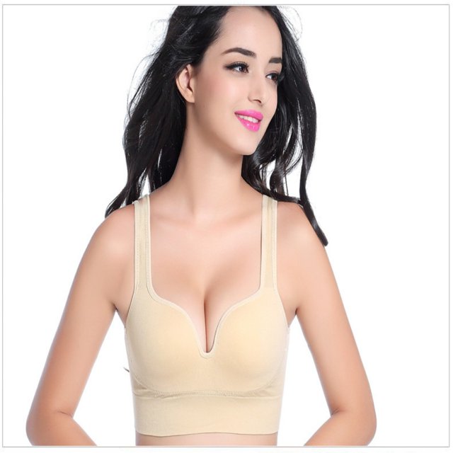 AJZIOJIRO Soutien-Gorge de Sport à Faible Impact pour Femmes m-TG Confort Décontracté pour Dormir et s'Entraîner